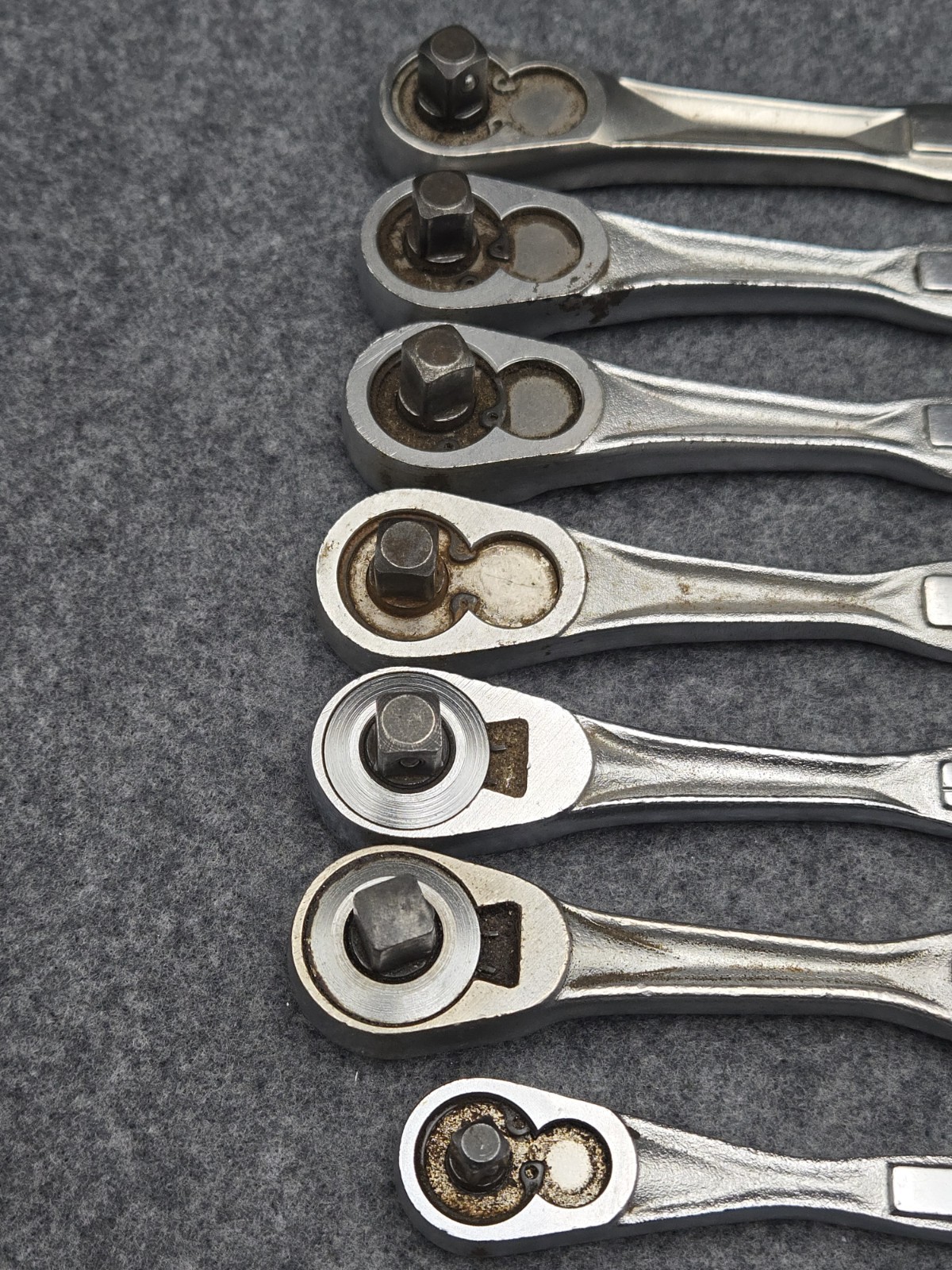 Craftsman USA 1/4″, 3/8″ Ratchet Lot of 7 Parts Repair