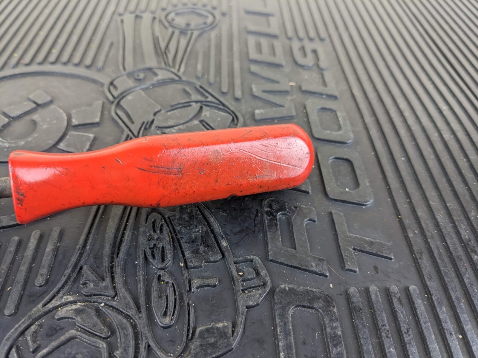 #as234 MAC Tools USA S14A Brake Spring Retainer Tool Solid Red Classic Handle