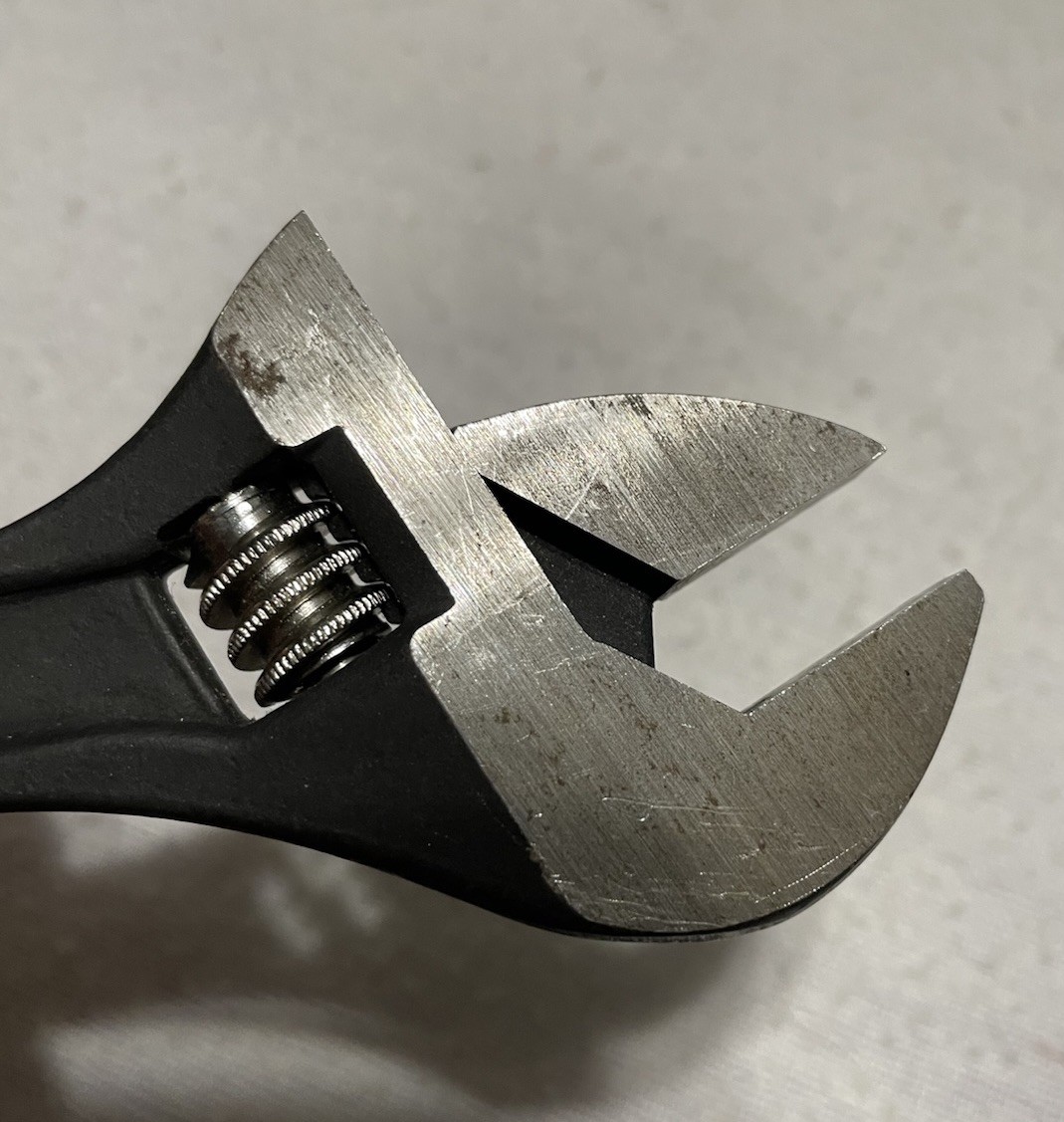 Proto 708 SL 8″ Adjustable Wrench Clik-Stop Crescent Style USA Tool