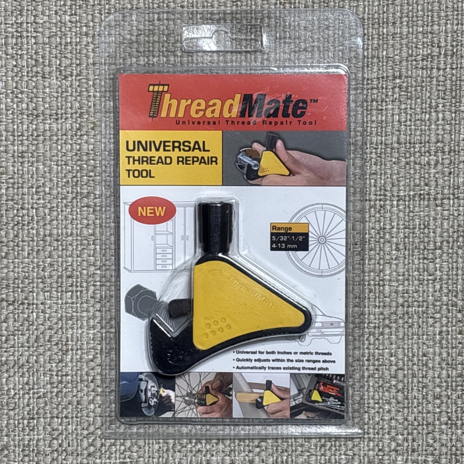 NES 06040 External ThreadMate External Thread Repair Tool 5/32–1/2in (4–13mm)