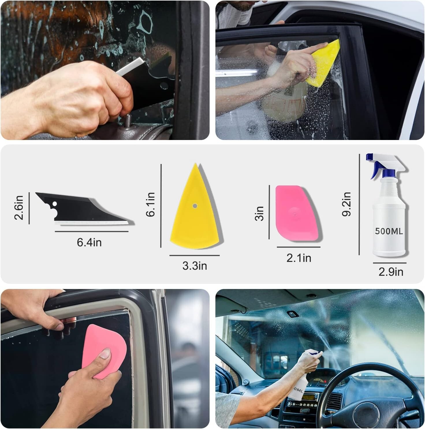 Herramienta Para Polarizar Ventana De Carro Auto Tinte De Carro Auto Tint Tool