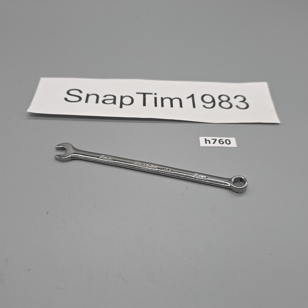 Snap-On Tools SOEXM7 7mm metric flank drive plus combination 12pt wrench USA