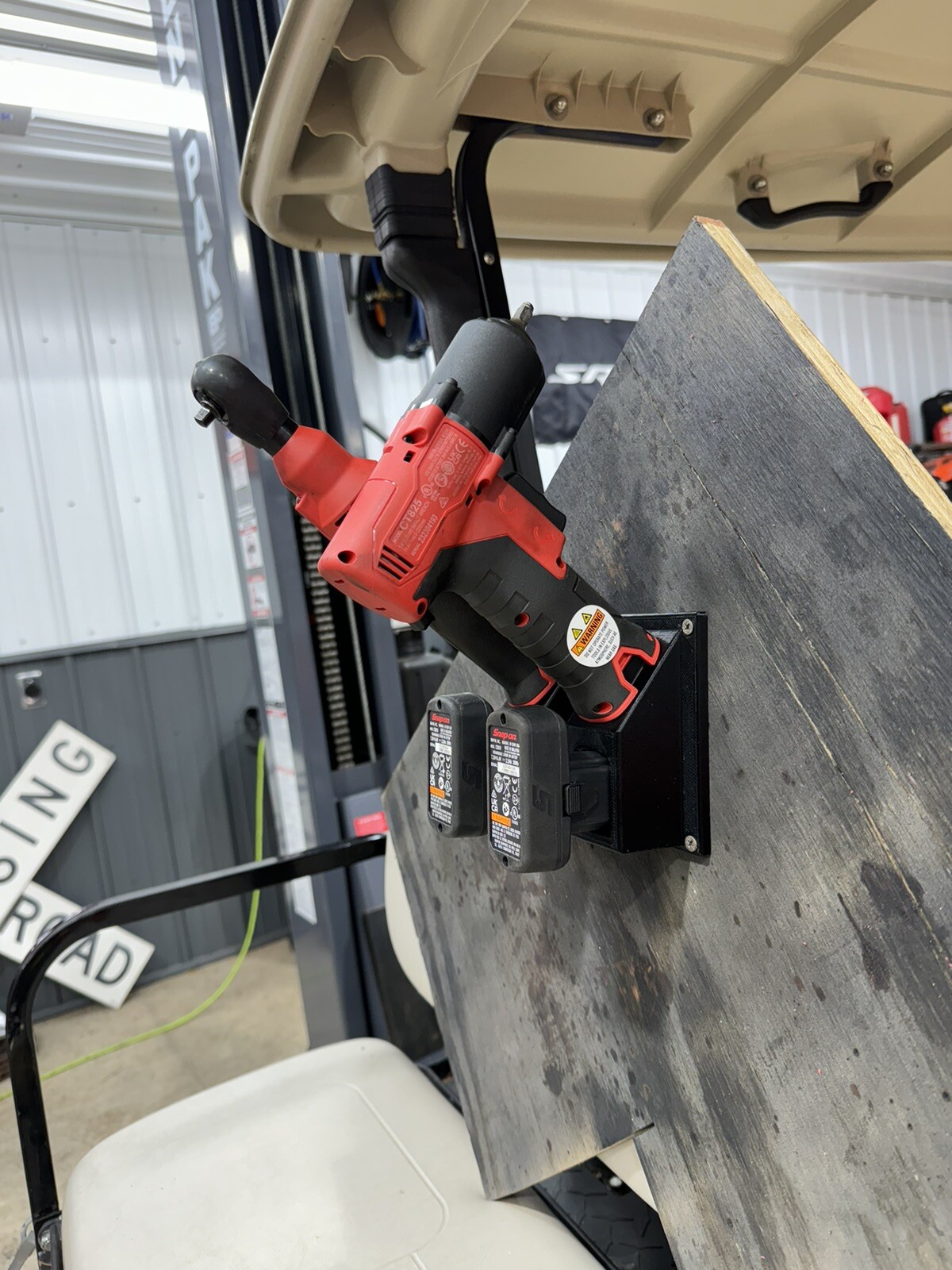 Snap On 14.4 Tool / Battery Holder Wall Mount 3d Printed
