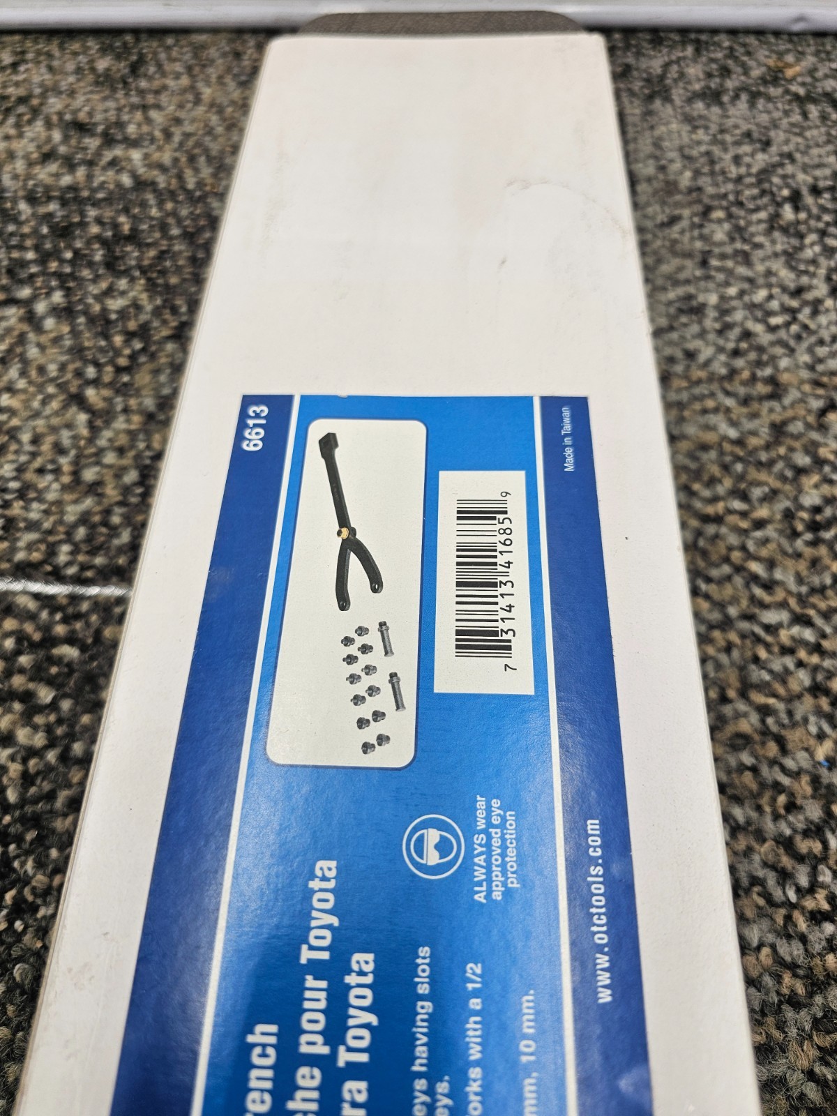 OTC 6613 Variable Pin Spanner Wrench Assembly with Case