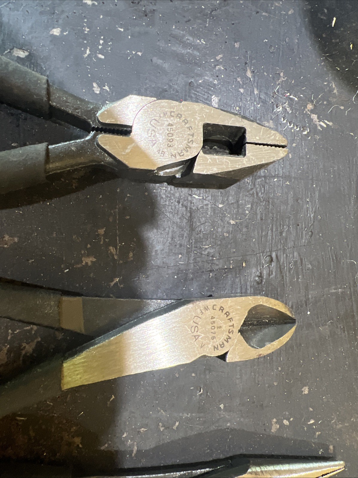 NOS Craftsman USA Made Plier Set 6 Pieces