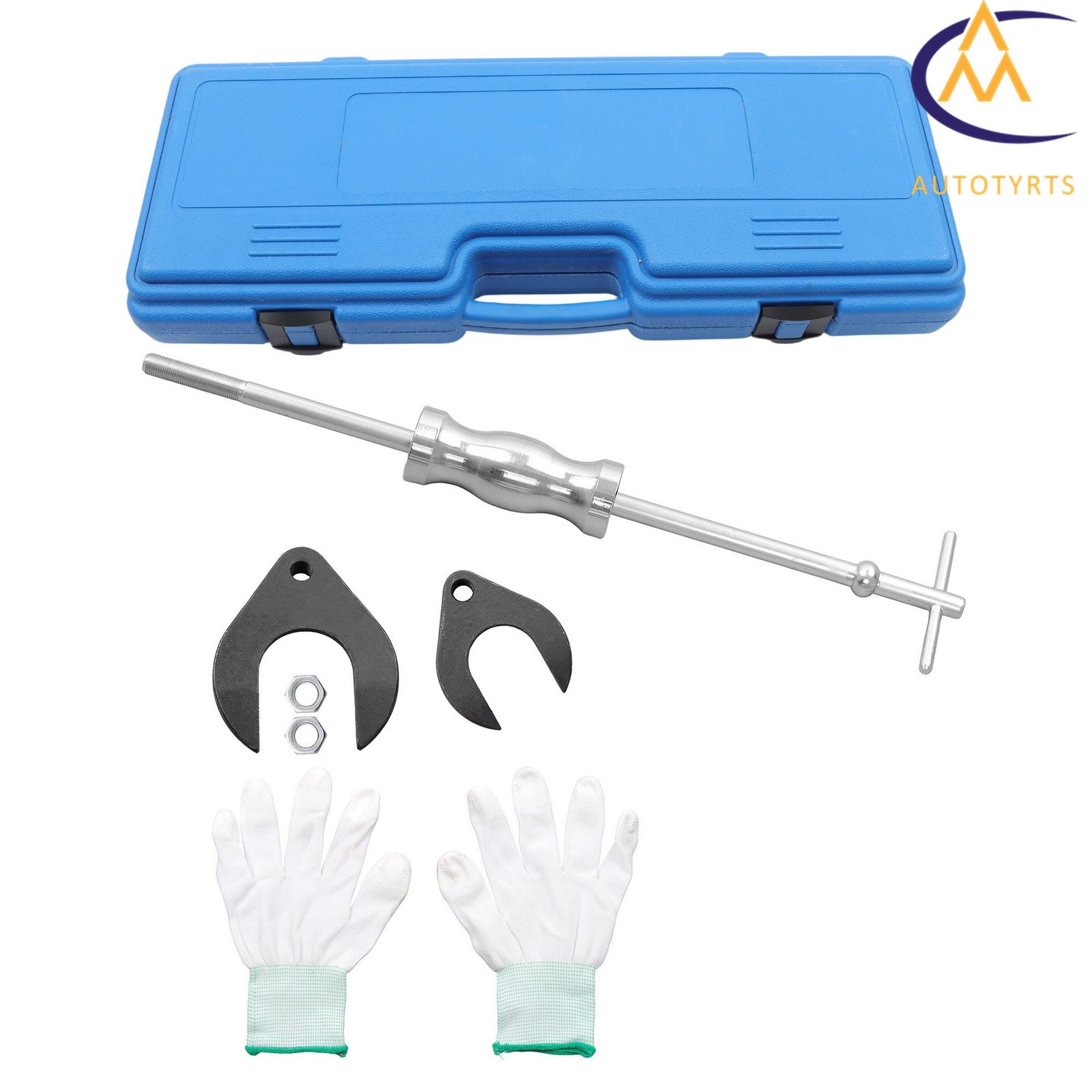 Universal Inner CV Joint Puller Long Inner Axle Slide Hammer Removal Fork Tool