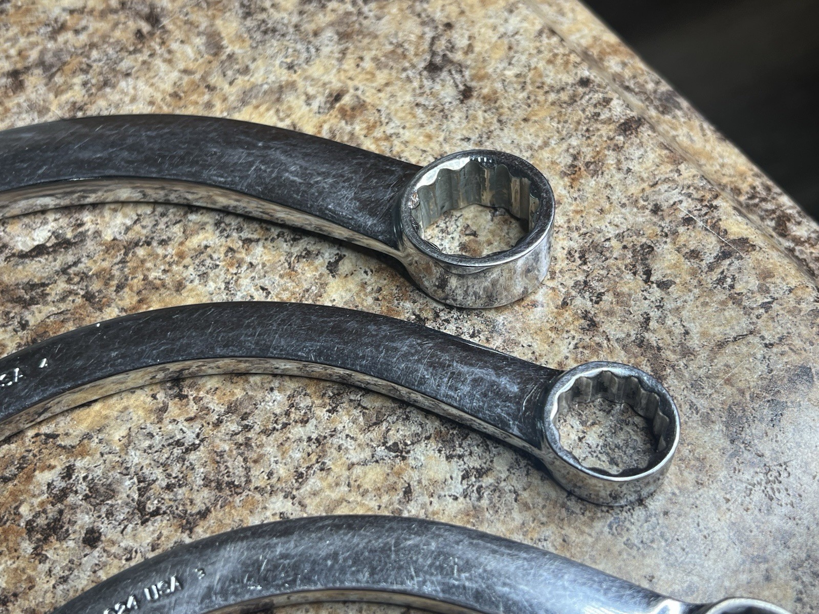 SNAP ON 5PC 12-POINT SAE Drive Half-Moon Box Wrench Set 7/16″ to 15/16″