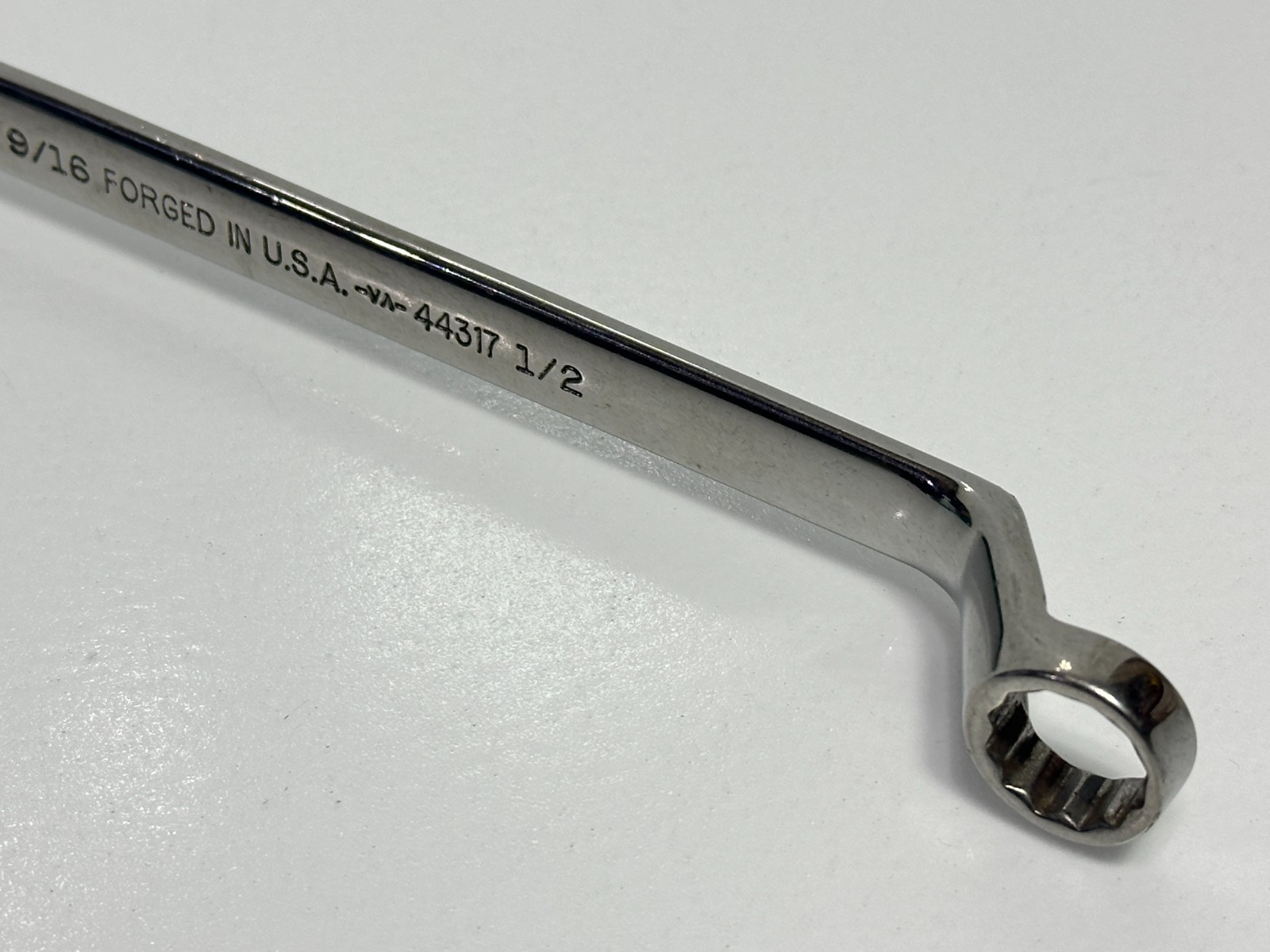 Craftsman Tools USA VA 44317 1/2” X 9/16” 12-Point Deep Offset Box End Wrench
