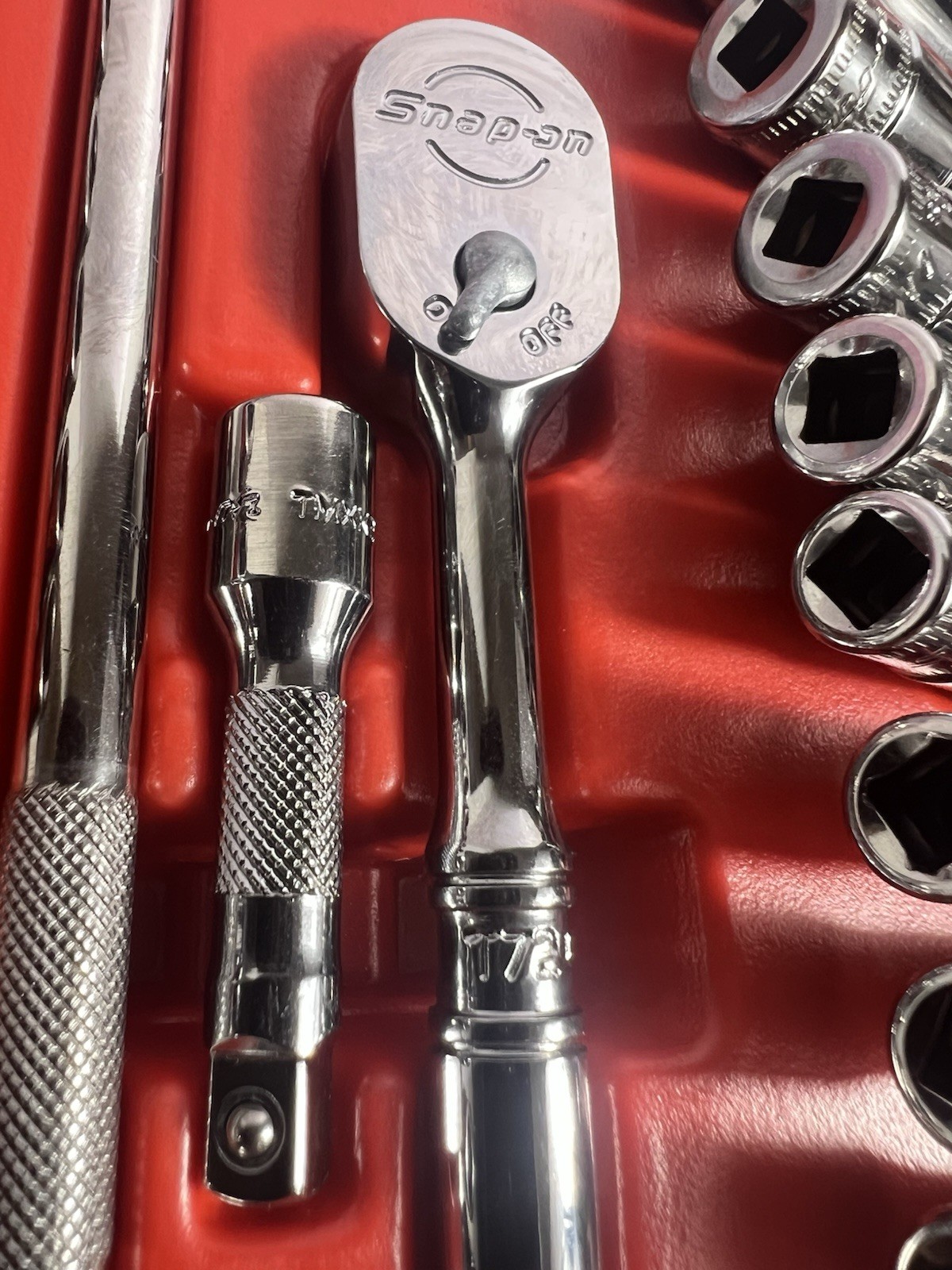 Snap-on 144TMPB 44pc 1/4” Drive 6pt General Service Set *Excellent*