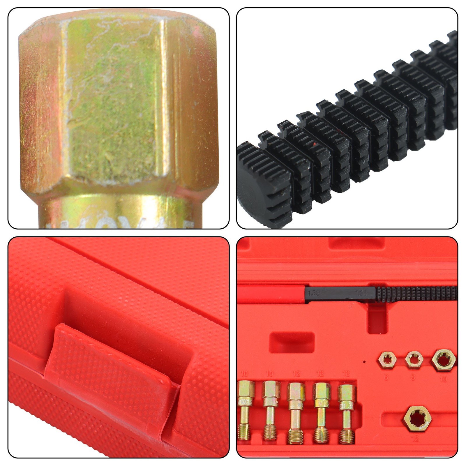 Metric Thread Chaser Set 7 Metric Rethread Repair Tool Kit Thread Restorer Set