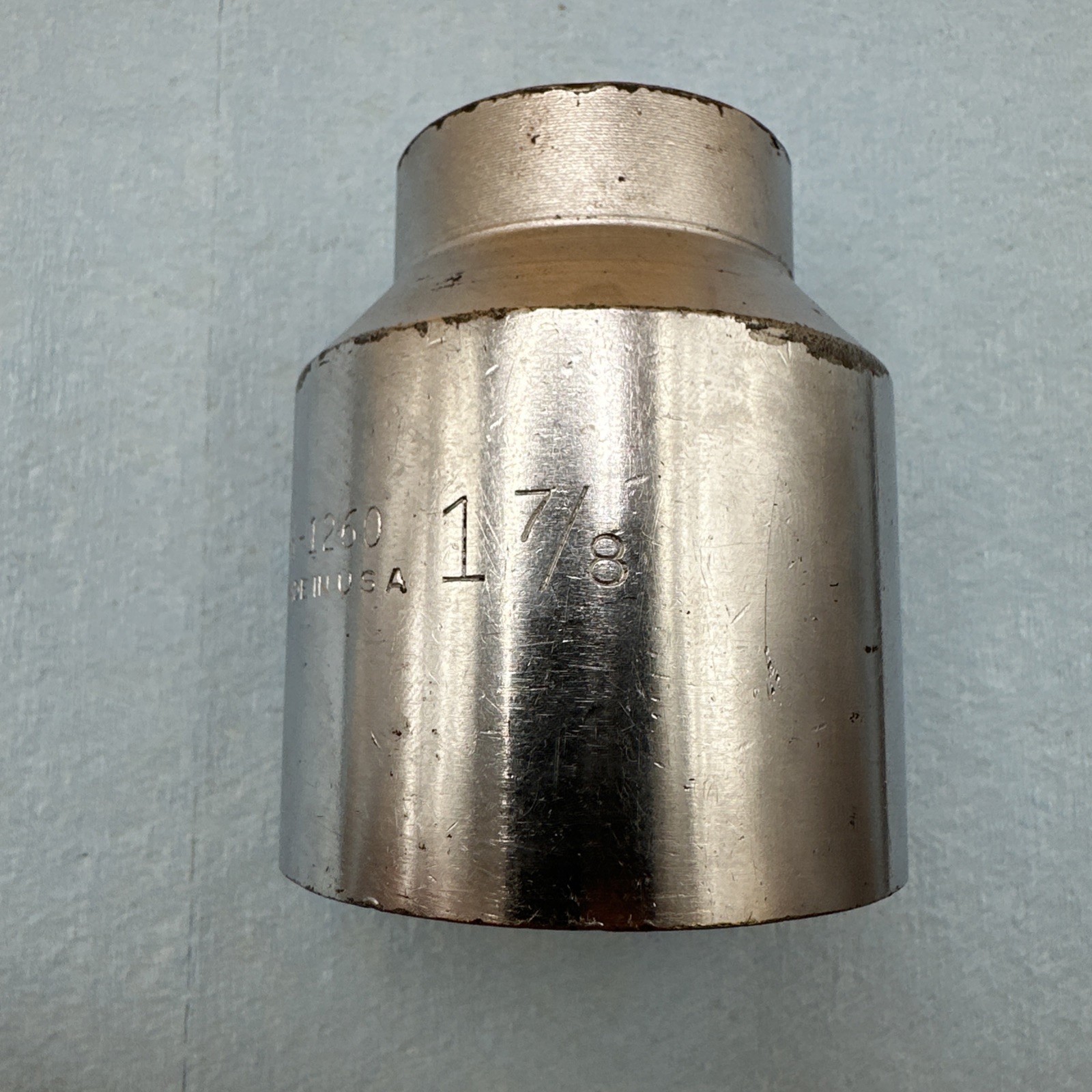 Vintage Billings Vitalloy 3/4″ Drive 1 7/8″ Socket 12 pt H1260 Made in USA