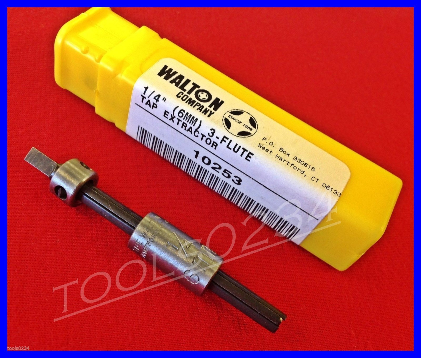 1/4″ 6mm Walton 10253 Tap Extractor 3 Flute USA