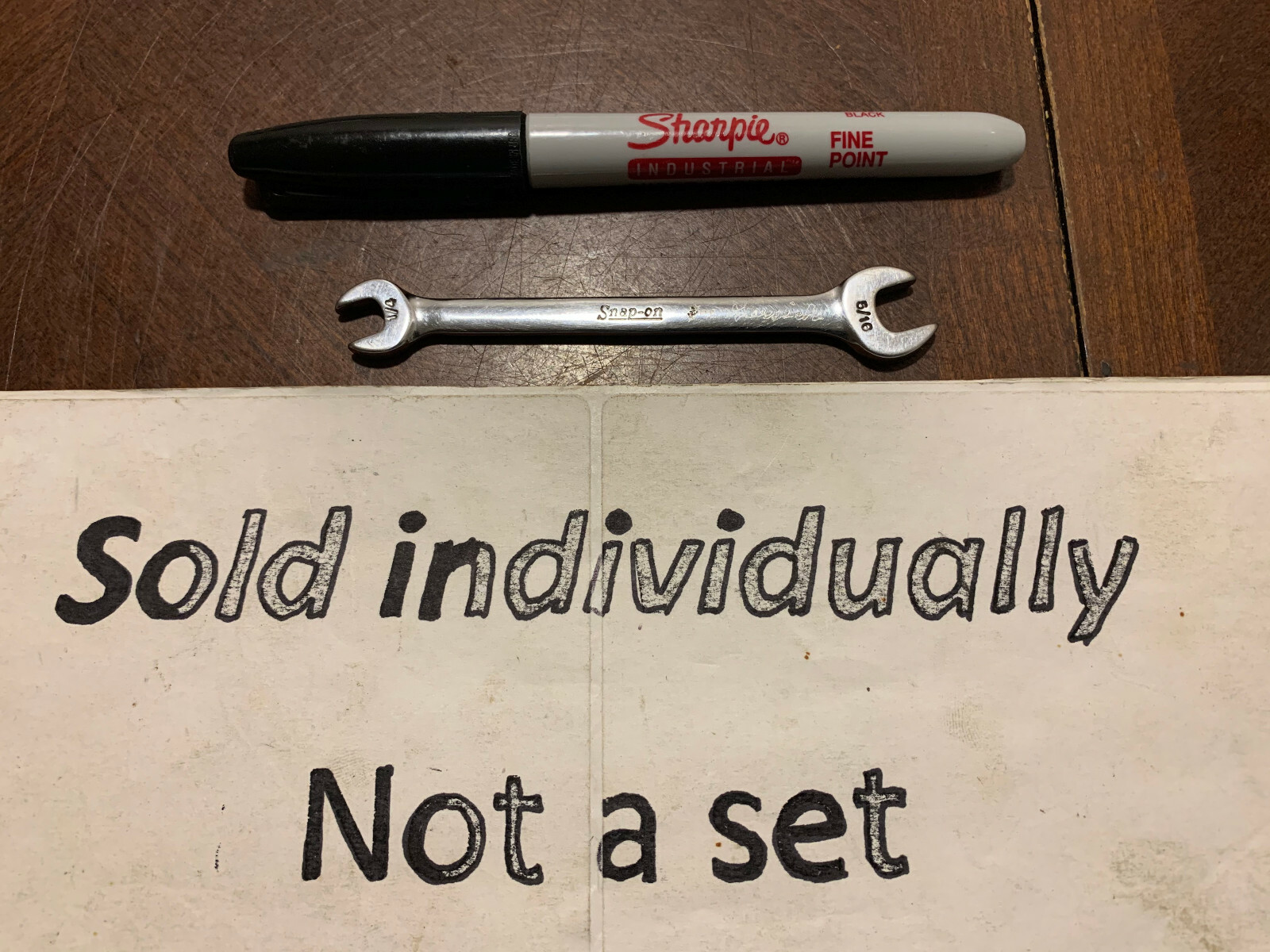 U-PICK Snap On tools USA Vintage Wrench SAE double Open End Standard Spanner Vs