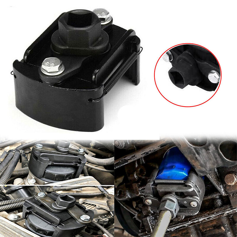 Universal Adjustable Oil Filter Wrench Removal Tool Cap 1/2″ for 80mm-105mm