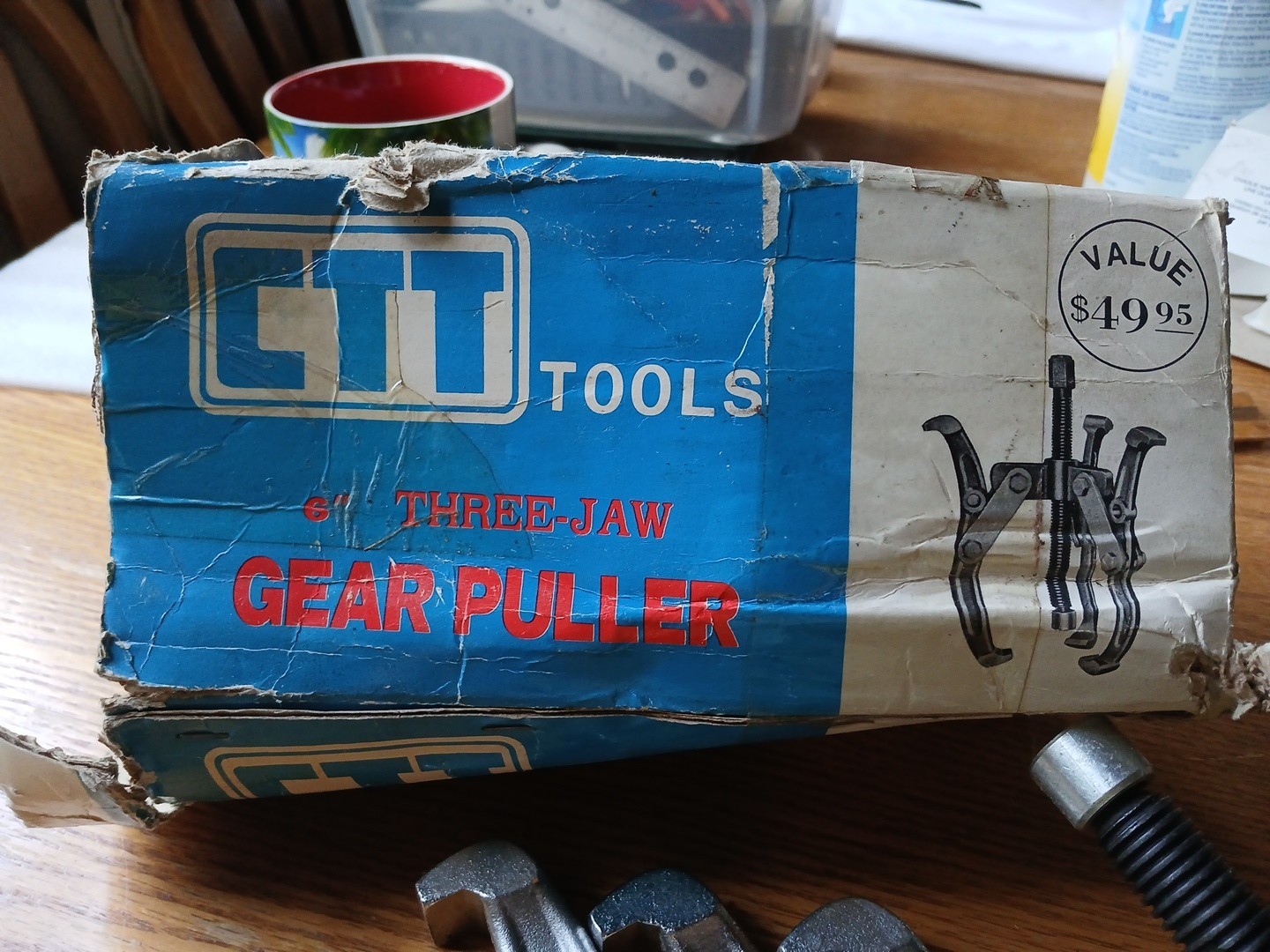 CTT Tools Puller 3 Jaw Gear Puller Open Box