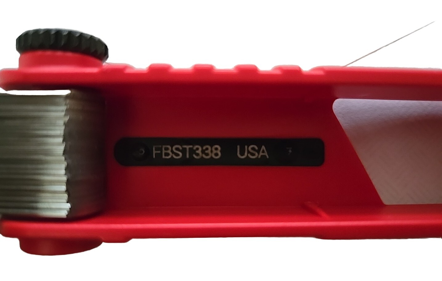38 Blade Feeler Gauge Combination Straight Blades SAE/Metric RED USA Made NEW!!!