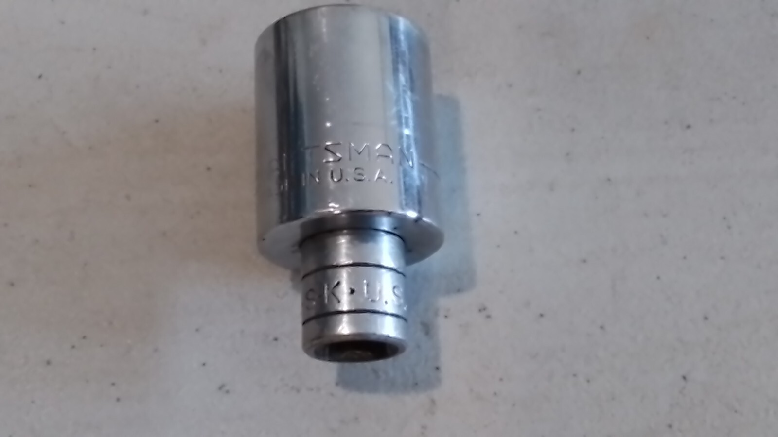 CRAFTSMAN 15/16″SOCKET 47153 12 POINT SAE 1/2 DR. WITH SK 451 3/8 TO 1/2 ADAPTOR