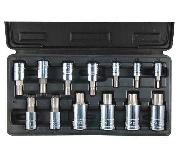 ATD 13pc Ribe Polydrive Bit Socket Set, Lifetime Warranty! #13780