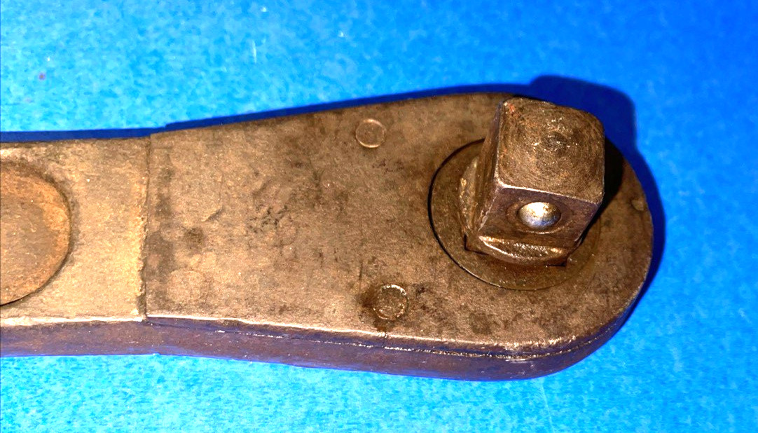 MILWAUKEE TOOLS VINTAGE 3/4 DRIVE TRUE FIT RATCHET WITH REMOVABLE NUB