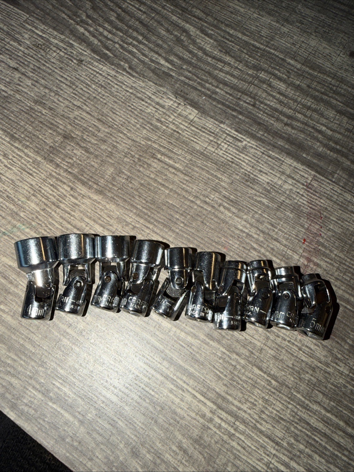 Sears Craftsman USA Nos 10pc Metric 1/4” Flex Socket Set Catalog Only Sizes 5-14