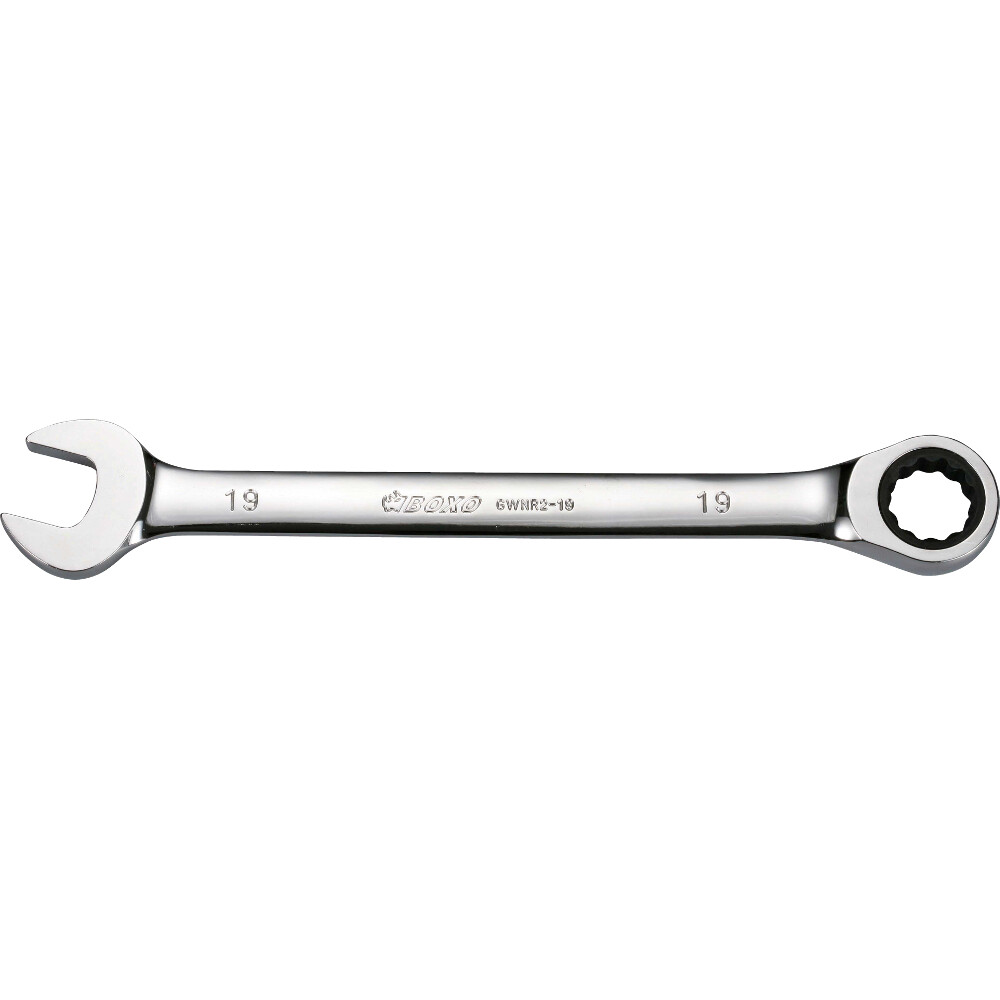 Ratcheting Spanner 13mm Non-Reversible BOXO GWNR2-13