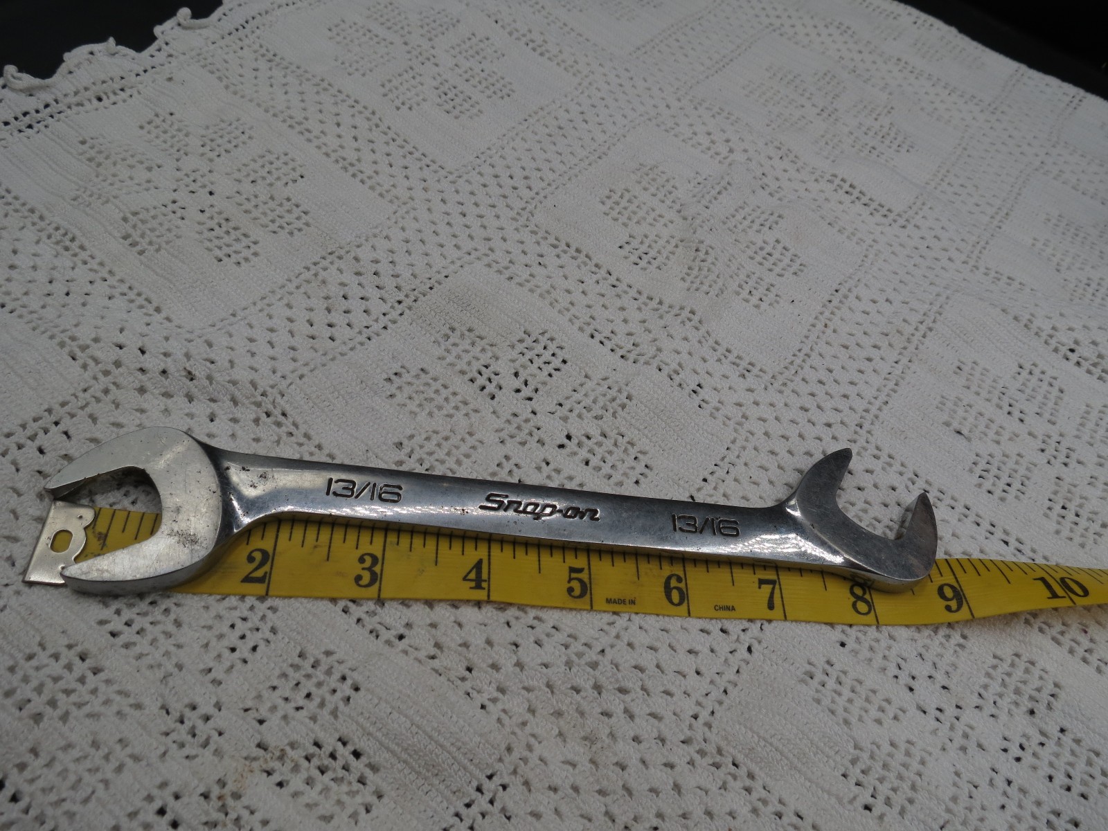 SNAP ON VS26B angled 4 way open end wrench 13/16