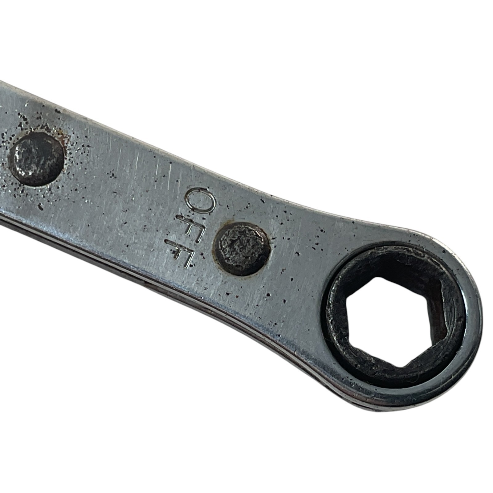 Snap-on Ratcheting Box Wrench 1/4″ 5/16″ 6 Point R810S Sold As Pictured Mechanic