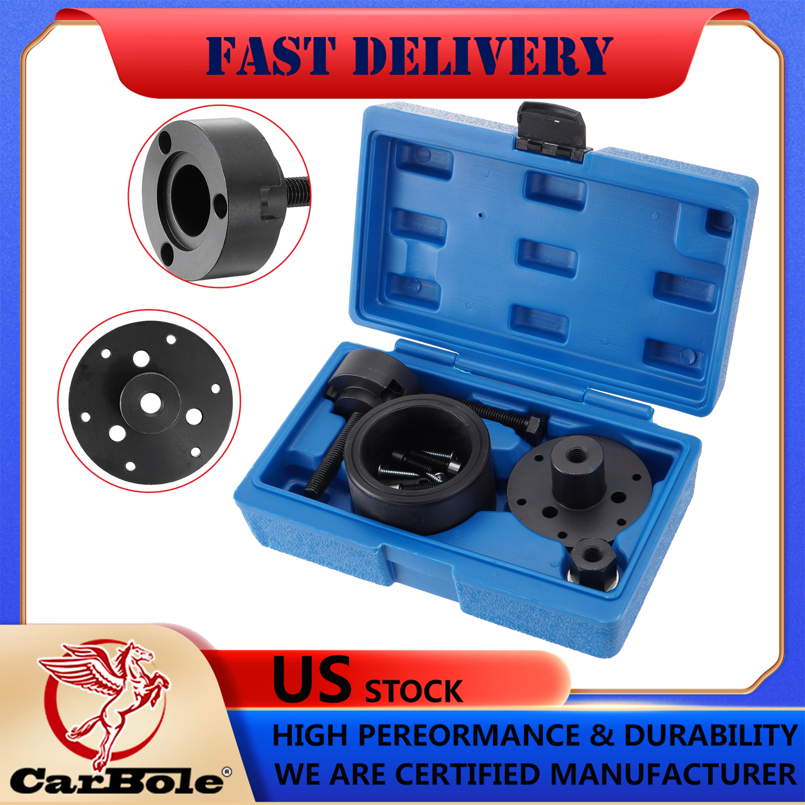 for BMW N52 N53 N54 Engines Front Crankshaft Oil Seal Remover&Installer Tool Kit