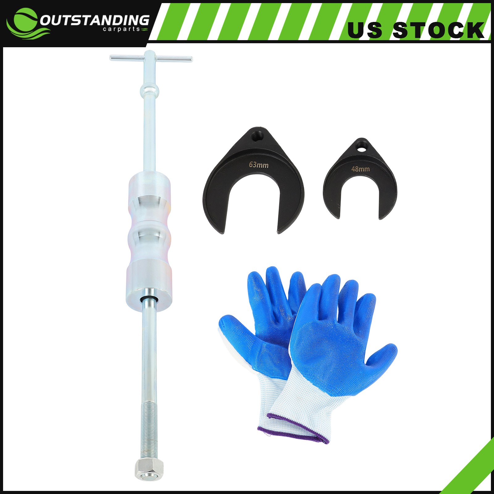 ✅Inner CV Axle Removal Tool W/ Slide Hammer & CV Joint Puller Universal Set
