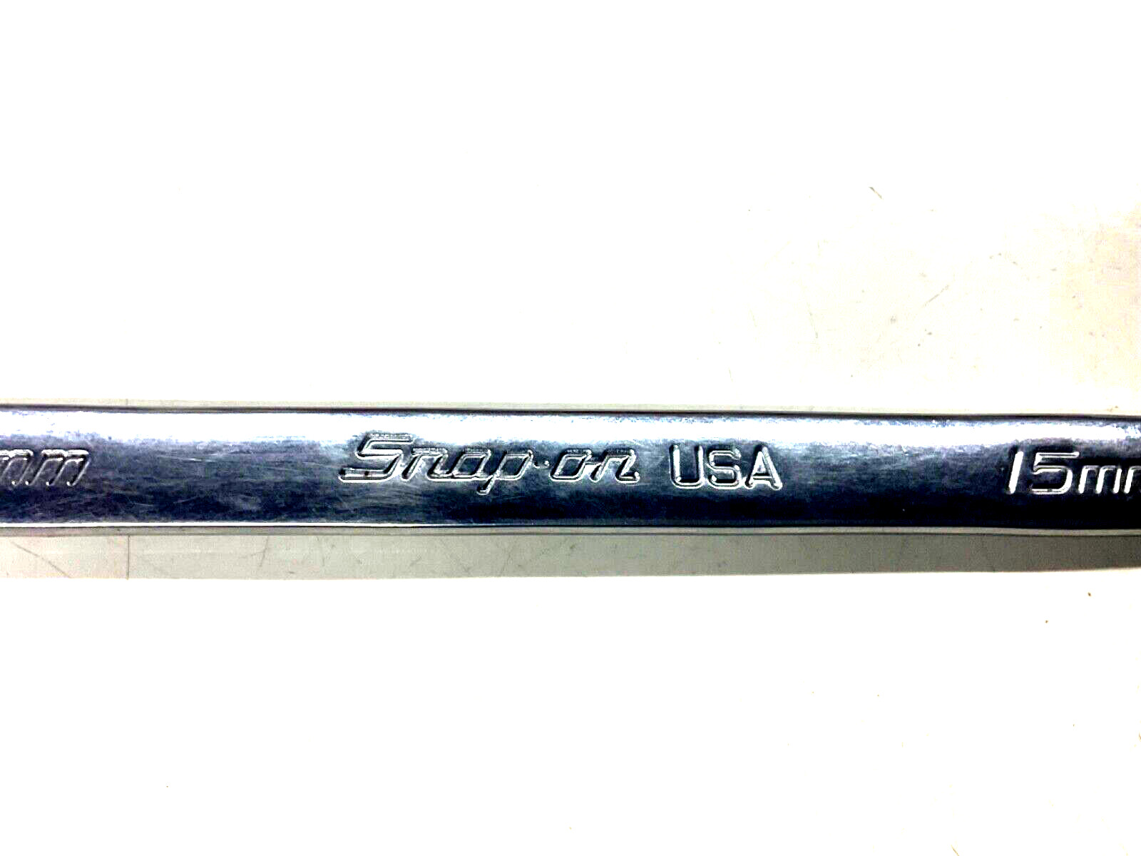 SNAP ON TOOLS 15mm FLANK DRIVE PLUS COMBINATION WRENCH, SOEXM15, USA