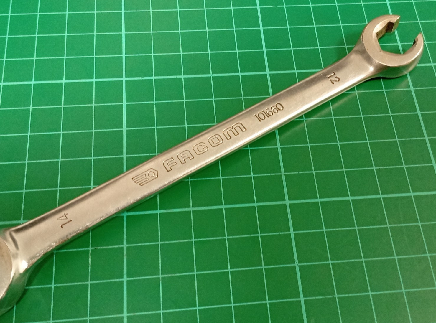 Facom 42.12×14, 12mm x 14mm Flare Spanner Wrench