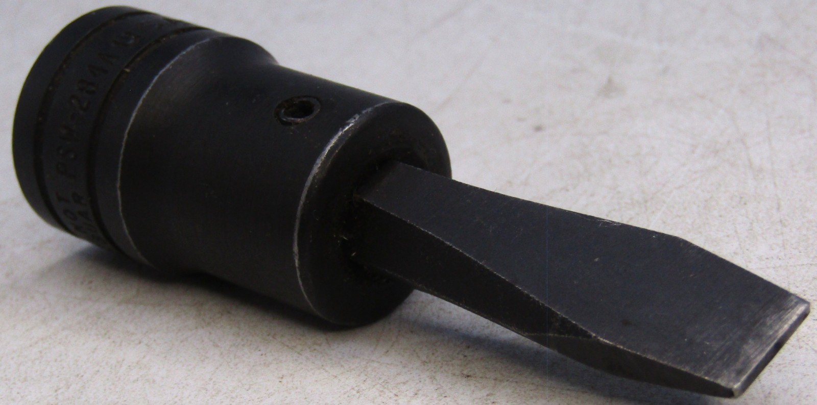 Snap-On PSW-284A 1/2 Drive Straight Blade Socket, Black Oxide.