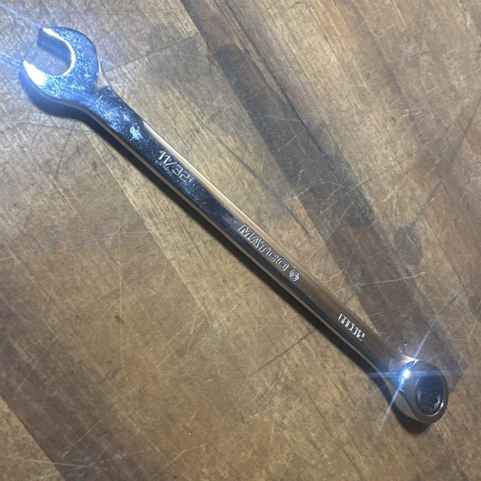 Matco Tools Ratcheting Wrench 11/32” Inch SAE GRCL112 Made In USA