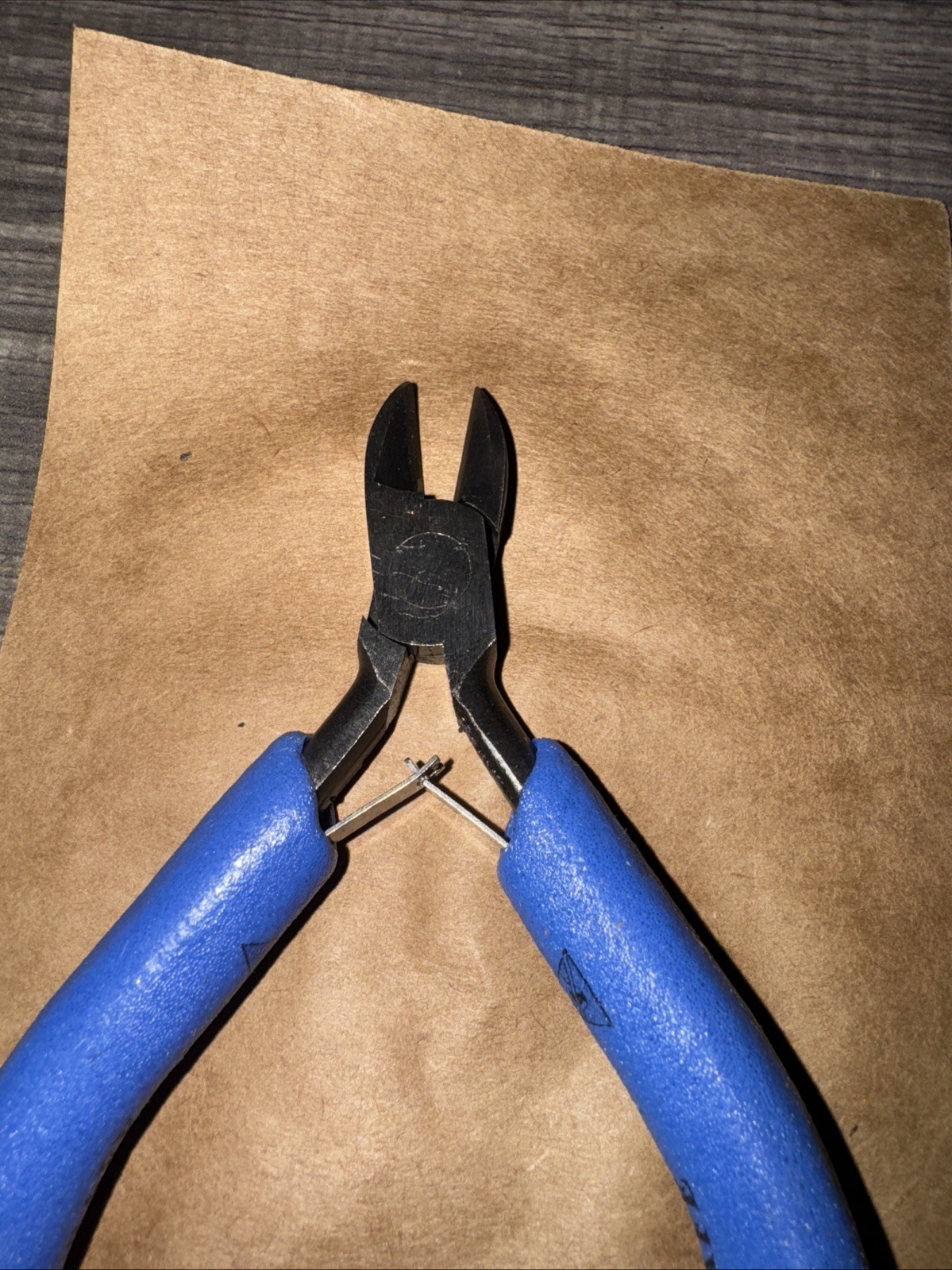 NOS Armstrong Tool USA Mini Blue CUSHION Diagonal Cutters Pliers ESD Safe 67-612