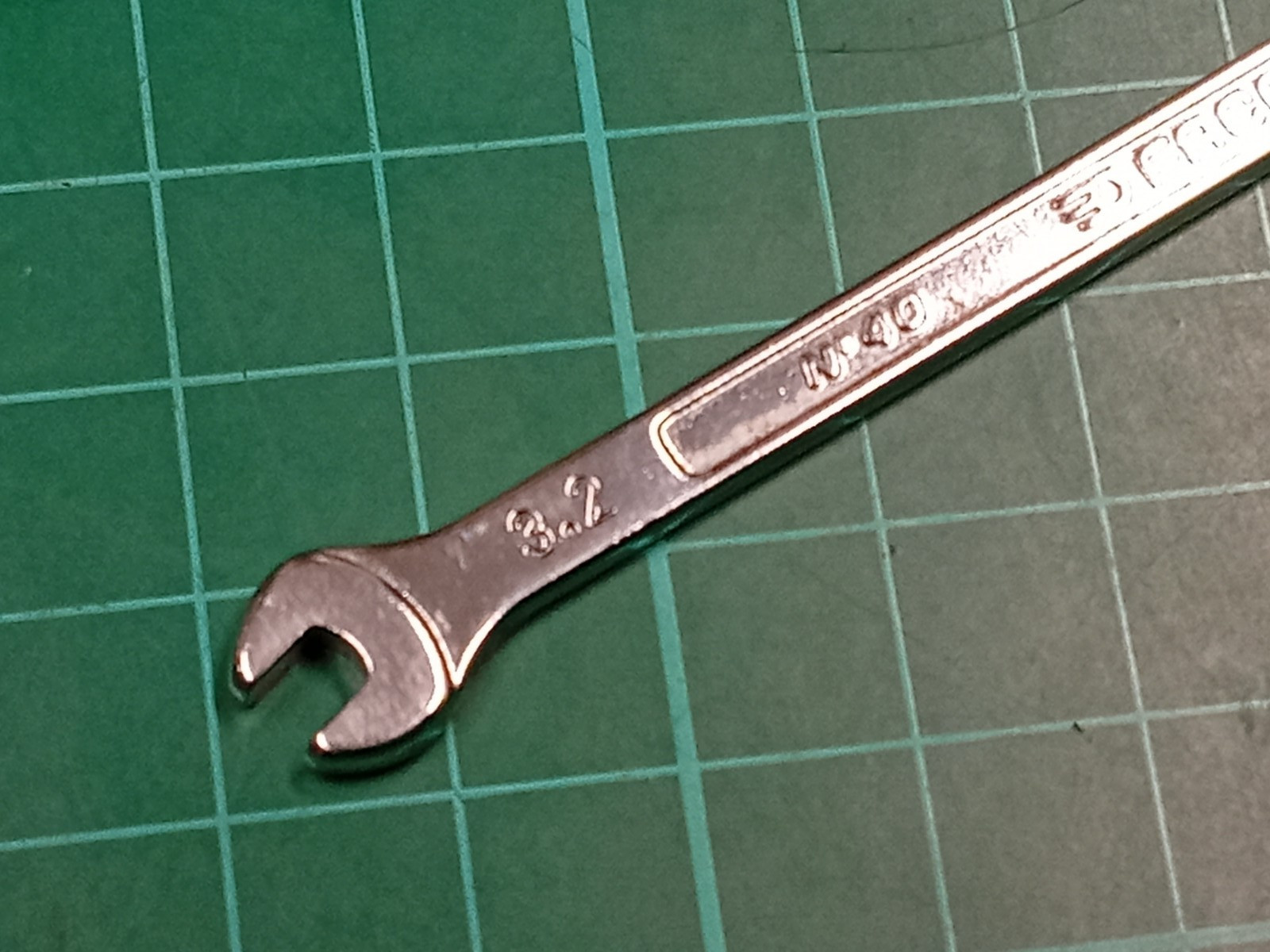 Facom No40, 3.2mm, Vanachrome Combination Spanner, Made In France