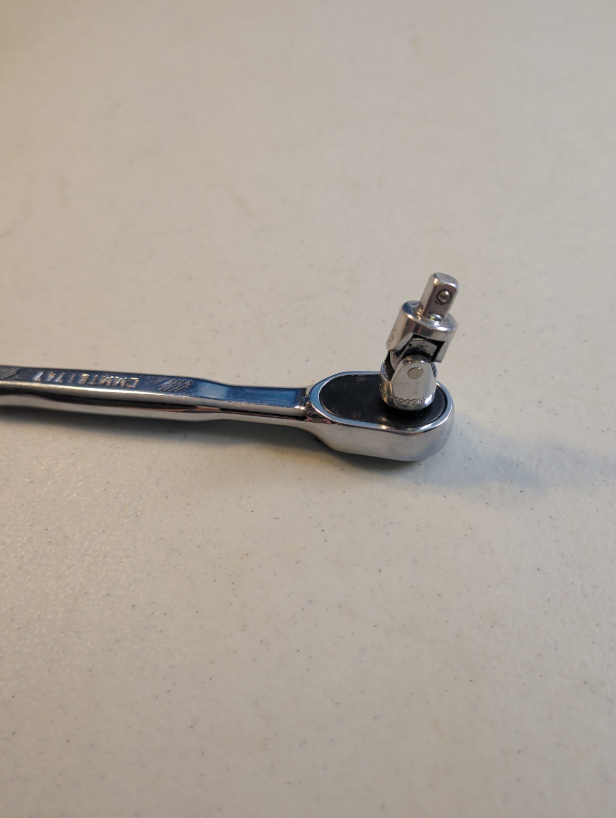 Craftsman 1/4″ Quick Release Ratchet Polished Chrome CMMT81747 + Swivel Adapter