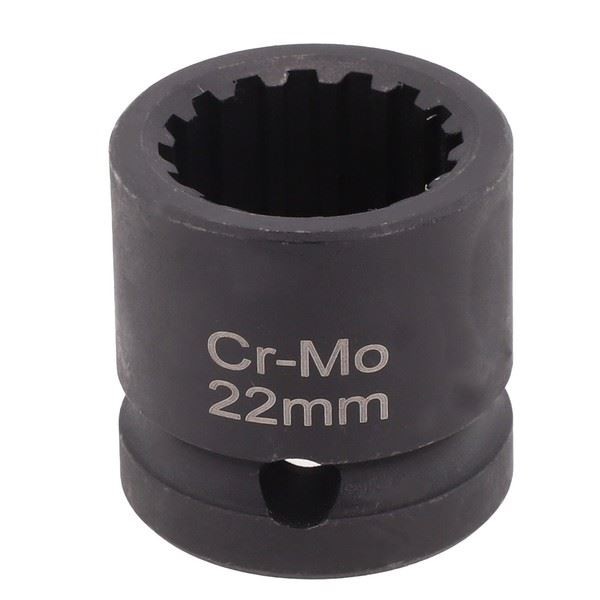 Automotive Tool 1/2”Dr X 22mm SOCKET OEM 2450487 Carbon Steel Direct Replacement