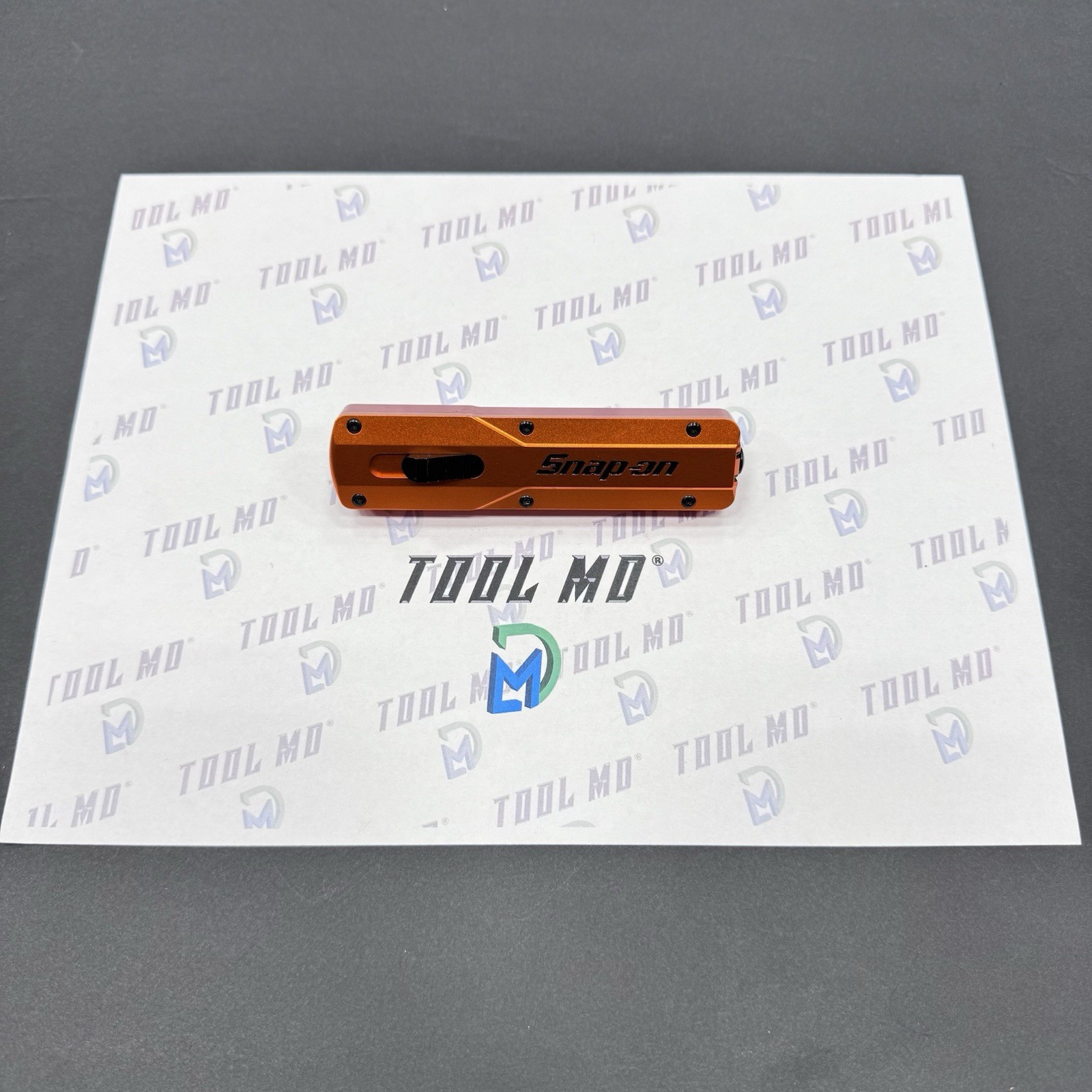 Snap-on Tools NEW CUSTOM OTF ORANGE & RED Retractable Clip Removal Tool PBFT50