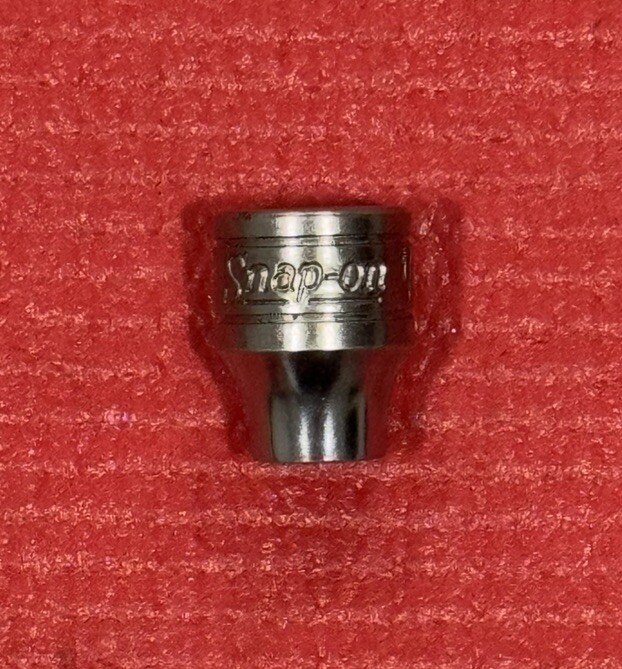 Snap-On Tools NEW F-308 3/8″ Drive 1/4″ SAE 8 Point Double Square Socket USA