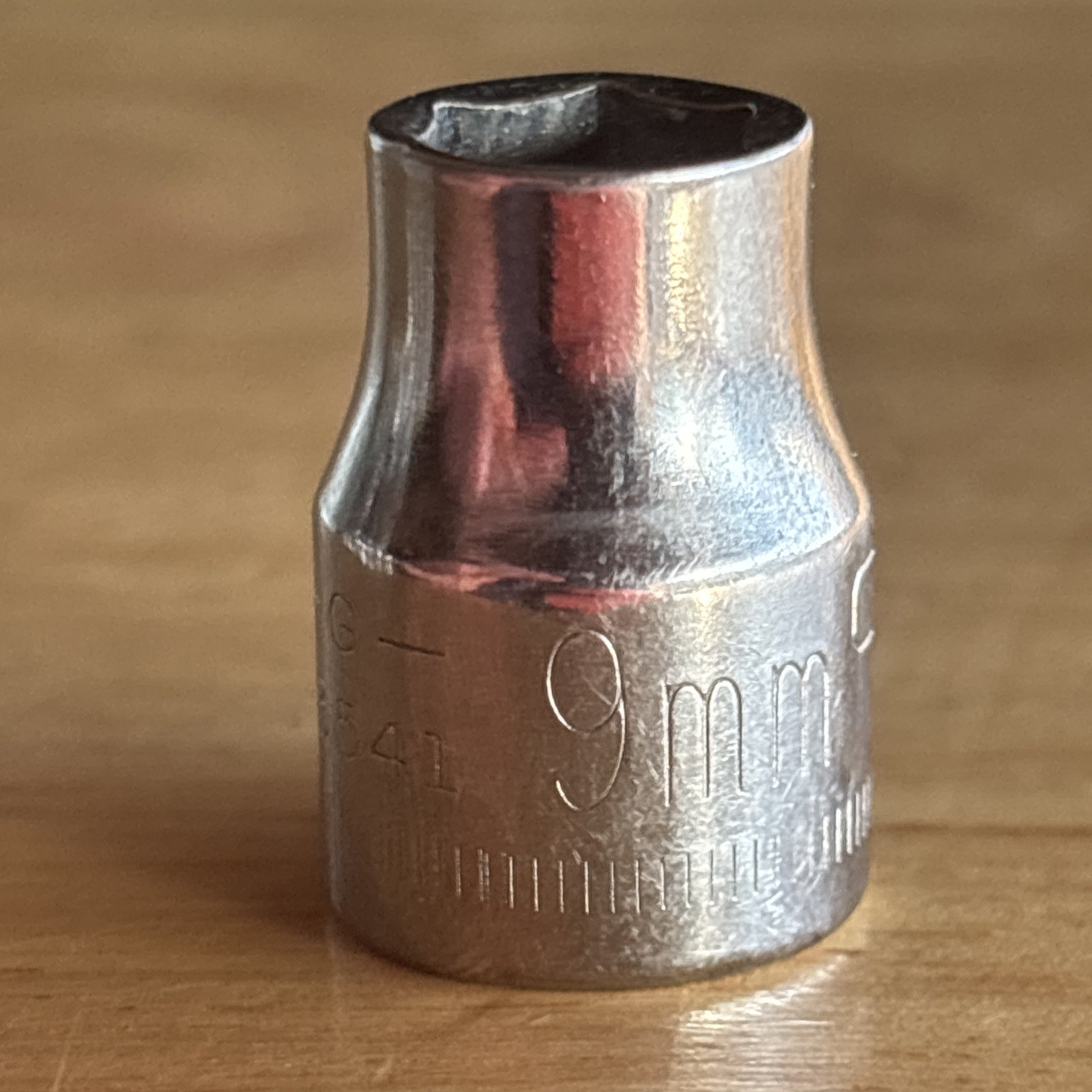 Craftsman 9mm Shallow Socket 3/8″ Drive 6 Point G Series 43541 USA
