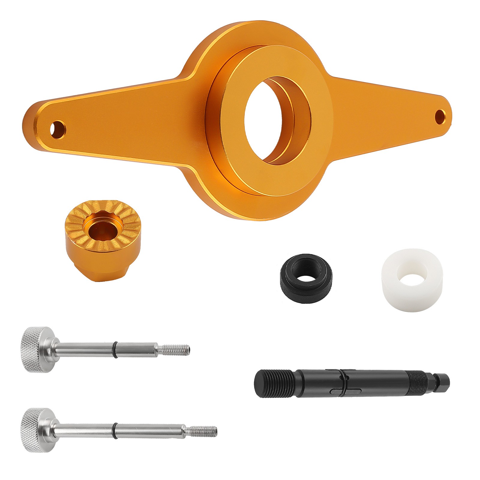 Vibration Damper Holding Tool Crankshaft Pulley Removal Set for Audi VW EA888
