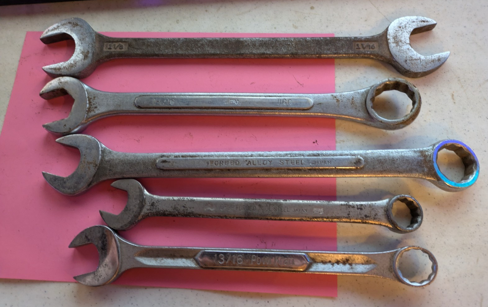 Lot of 30 Wrenches (Craftsman & Other Brands) Various Sizes