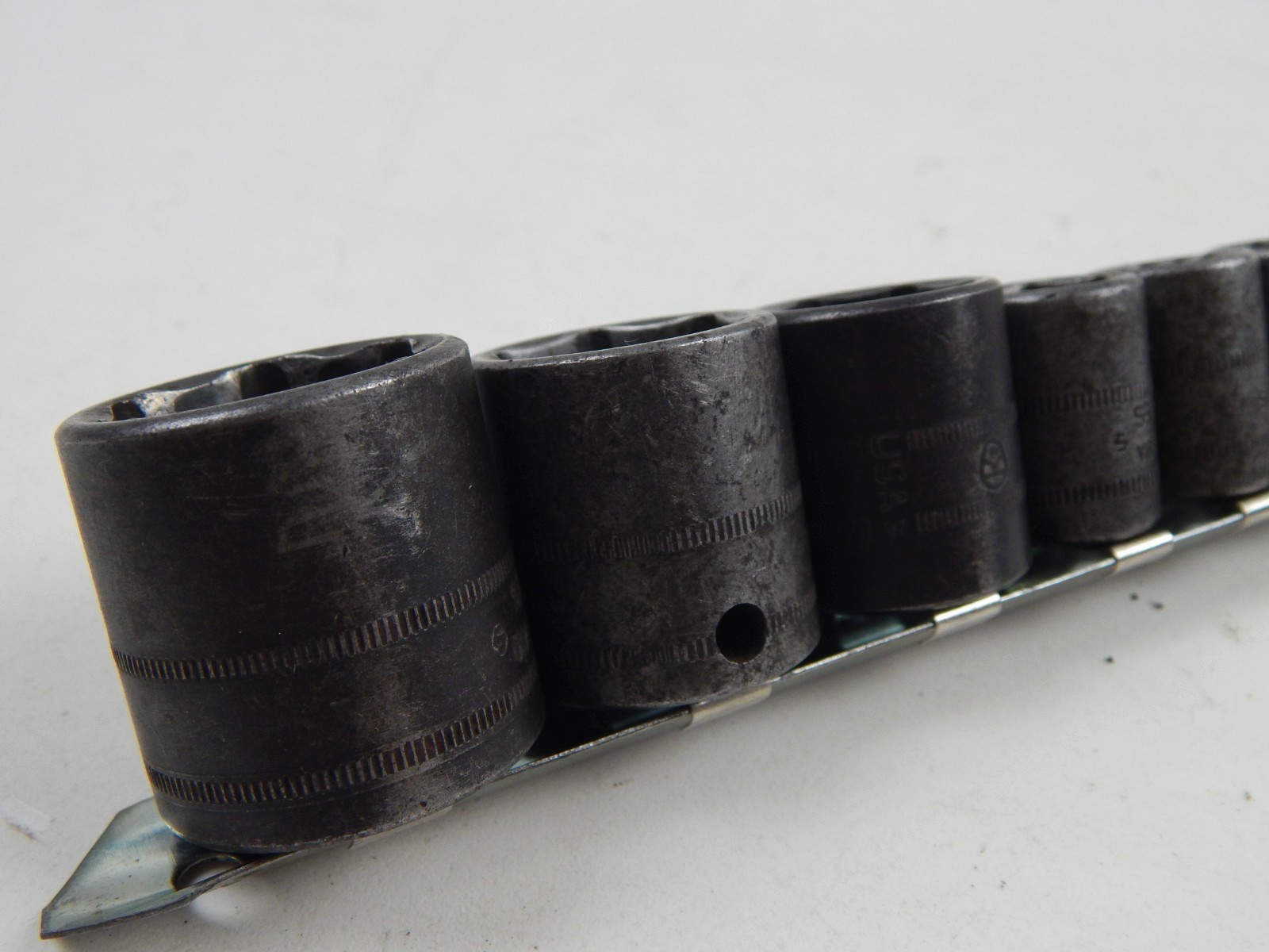 Snap On IMFML 3/8″ Drive 9pc Metric Shallow Impact Socket Set 9-14mm 19 21 24