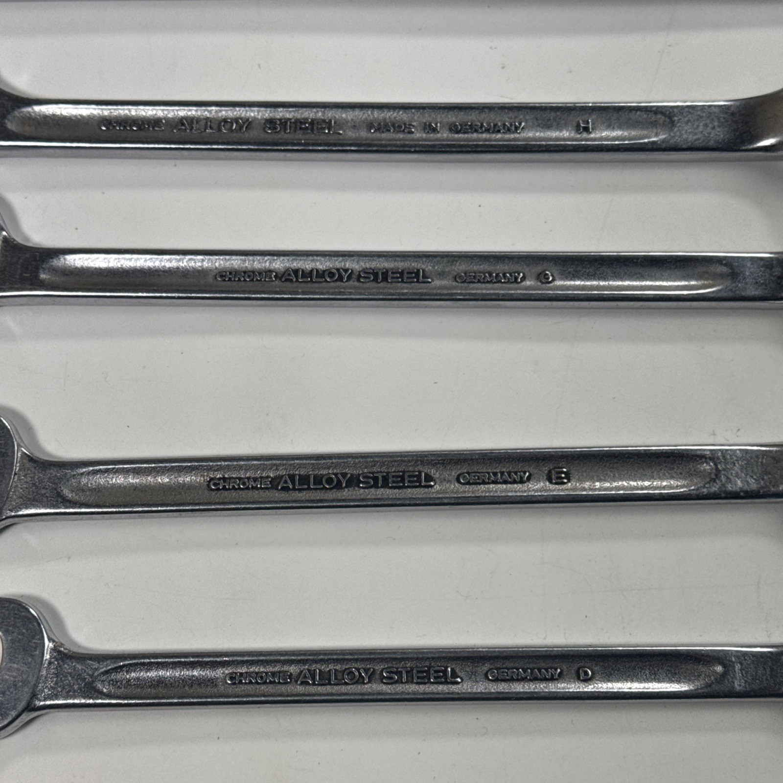 Stahlwille Germany 7 Piece Metric Combination Open Box 14 Wrench Set 11-15 21 22