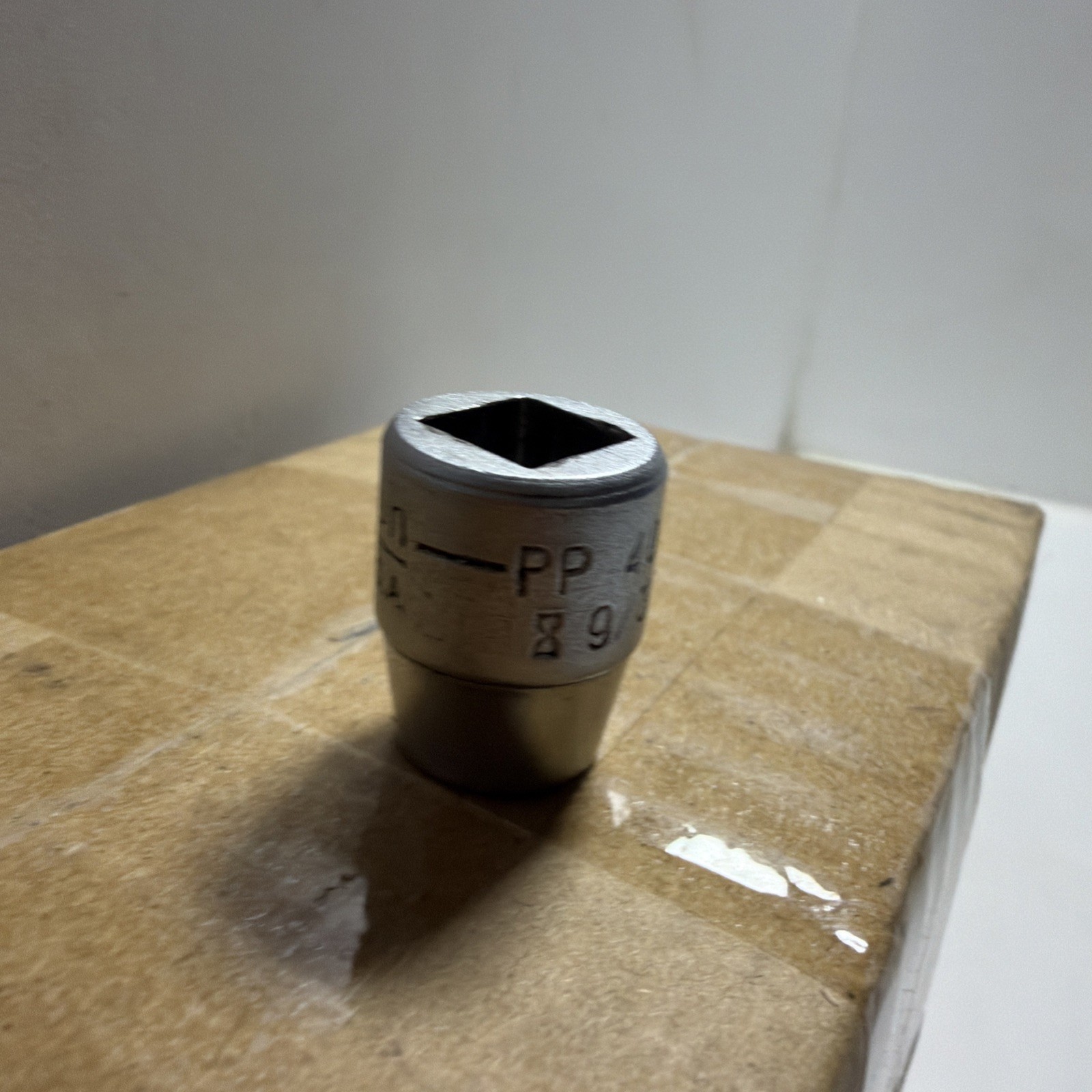 Vintage Snap-on 3/8″ Drive 9/32″ External Plug Socket PP-409 Underline USA