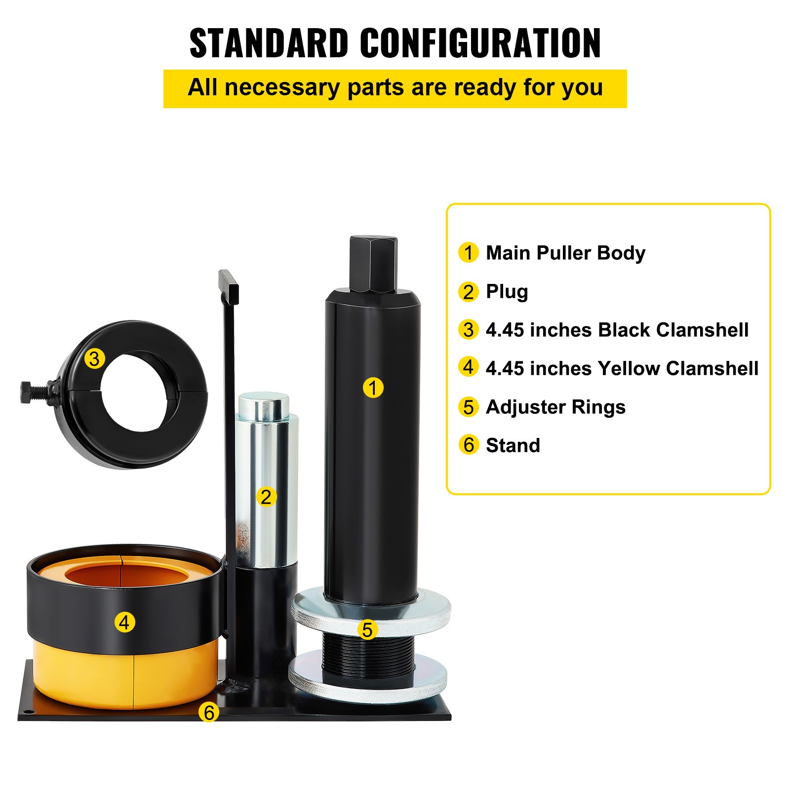 Uimoso Carrier & Pinion Bearing Removal Tool Clamshell