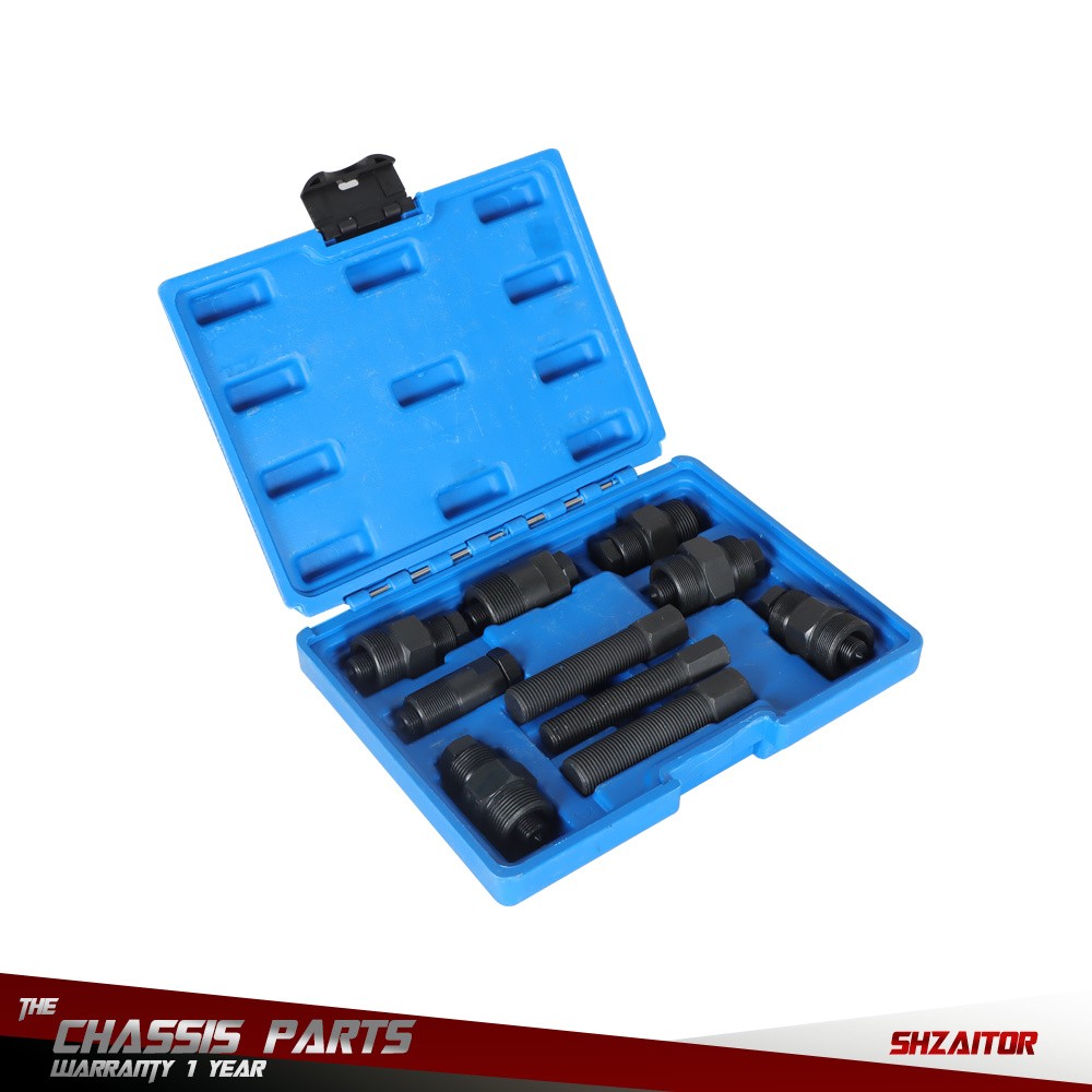 10 Pcs 15 Size Left Thread Motorcycle Flywheel Puller Tool Set For Dirt Bike