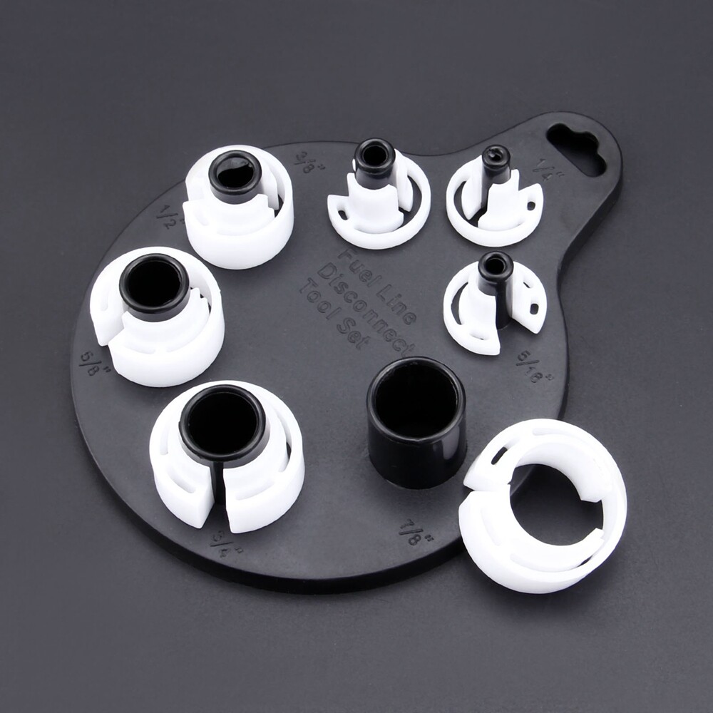 7Pcs Plastic Air Condition Quick Disconnect Tool Set 1/4″ to 7/8″ Black/White