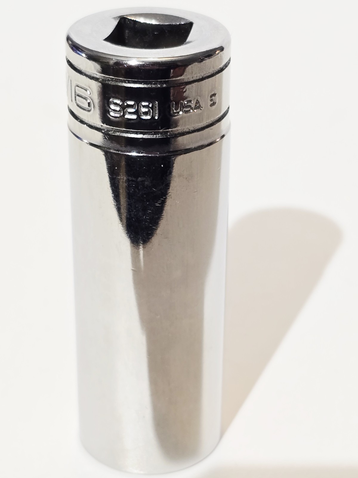 Snap-on Tools USA NEW 1/2″ Drive 12-POINT SAE 13/16” DEEP Socket S261