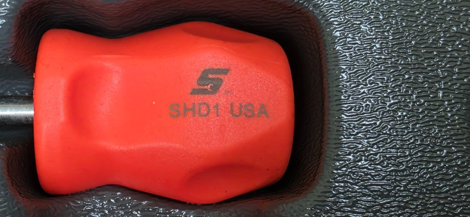 SNAP ON TOOLS USA SGDX120B 12pc ORANGE Soft Grip Combo Screwdriver Set Missing 2